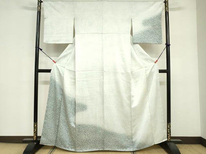 平和屋着物■訪問着　霞文　暈し染め　正絹　逸品　DABF6514zy