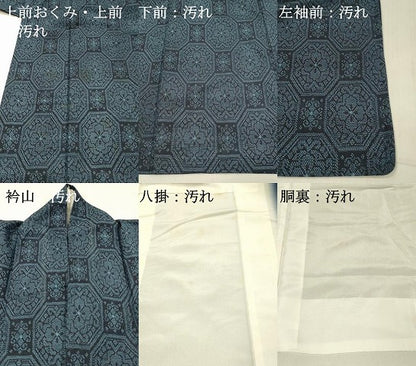 平和屋着物■上質な紬 蜀江花文 ますいわ屋扱い 正絹 逸品 DABF6802qp