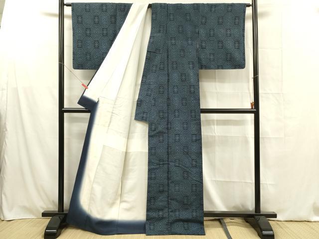 平和屋着物■上質な紬 蜀江花文 ますいわ屋扱い 正絹 逸品 DABF6802qp