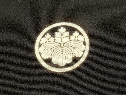 平和屋着物■豪華黒留袖 駒刺繍 扇面鳳凰花文 暈し染め 金彩 正絹 逸品 DABF6816qp