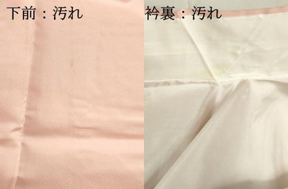 平和屋着物■訪問着　花鳥風景文　暈し染め　金彩　正絹　逸品　DABF6908qp