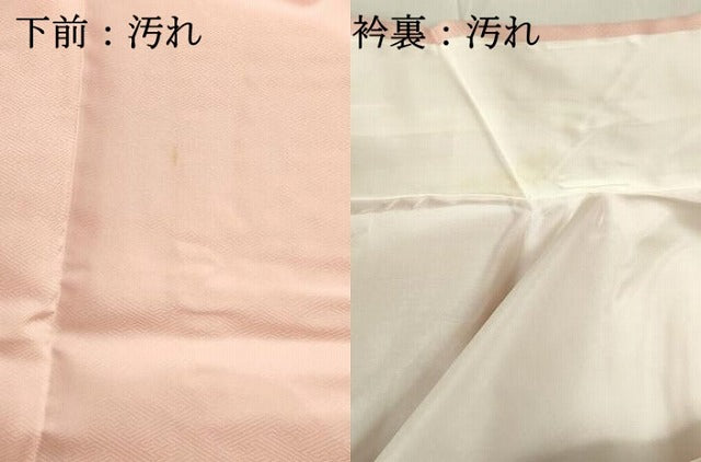 平和屋着物■訪問着　花鳥風景文　暈し染め　金彩　正絹　逸品　DABF6908qp