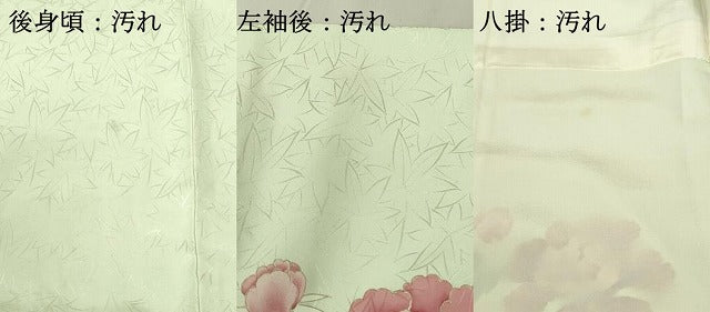 平和屋着物■訪問着 牡丹 正絹 逸品 DABF6915qp