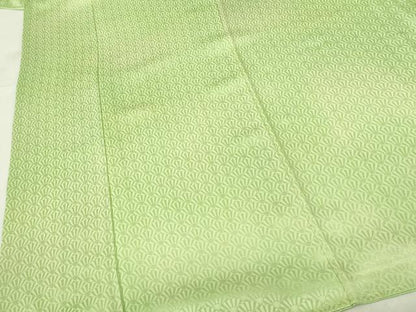 平和屋着物■上質な小紋　扇尽くし　暈し染め　正絹　逸品　DABF6928qp