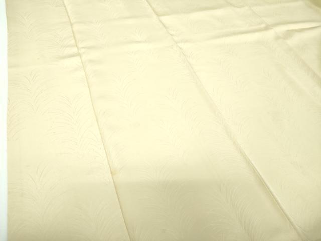 平和屋着物●上質な色無地　大王松地紋　蒸栗色　正絹　逸品　DABF7200ps