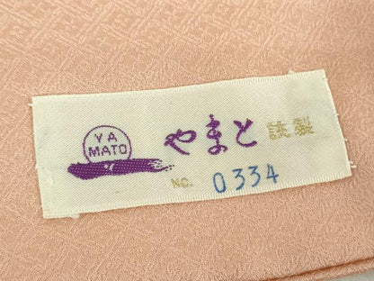 平和屋着物●訪問着　駒刺繍　鼓花文　暈し染め　金彩　やまと誂製　正絹　逸品　DABF7202ps