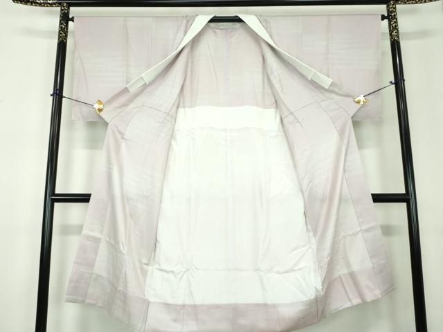 平和屋着物●上質な長襦袢　無双仕立て　鱗地紋　暈し染め　正絹　逸品　未使用　DABF7205ps