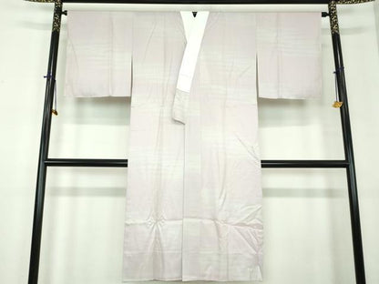 平和屋着物●上質な長襦袢　無双仕立て　鱗地紋　暈し染め　正絹　逸品　未使用　DABF7205ps