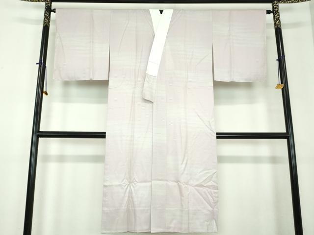 平和屋着物●上質な長襦袢　無双仕立て　鱗地紋　暈し染め　正絹　逸品　未使用　DABF7205ps