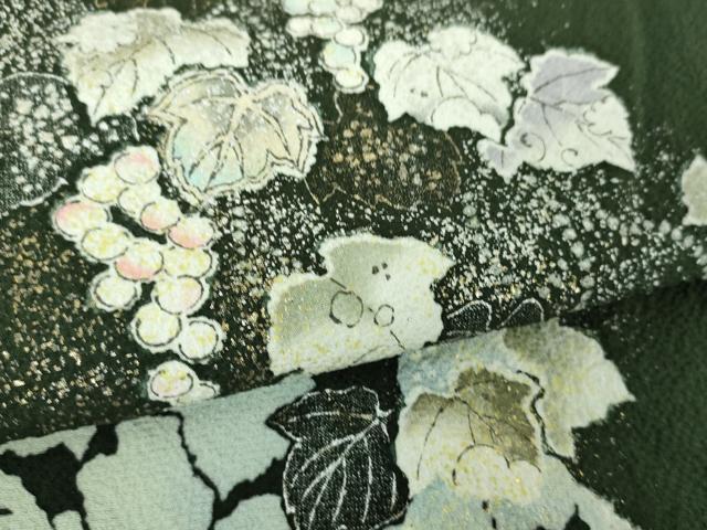 平和屋着物●訪問着　作家物　絞り　辻が花　金銀彩　正絹　逸品　DABF7219ps