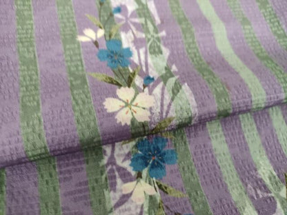 平和屋着物●小紋　舞桜　洗える着物　DABF7225ps