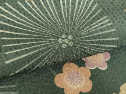 平和屋着物●小紋　松竹梅　洗える着物　DABF7227ps