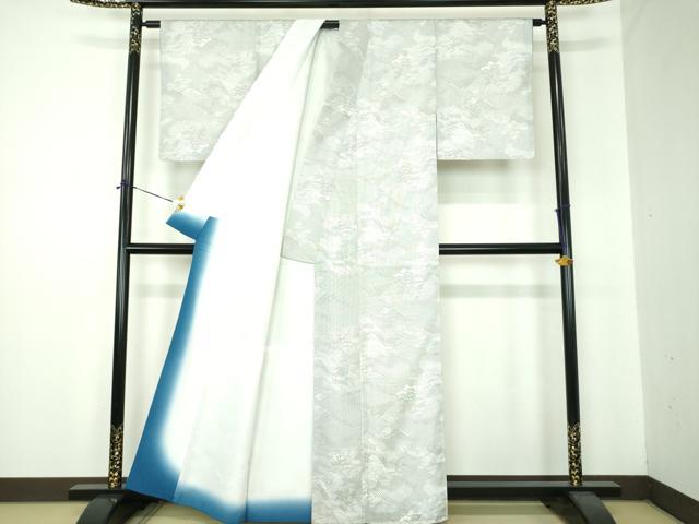 平和屋着物●小紋　風景文　洗える着物　DABF7236ps