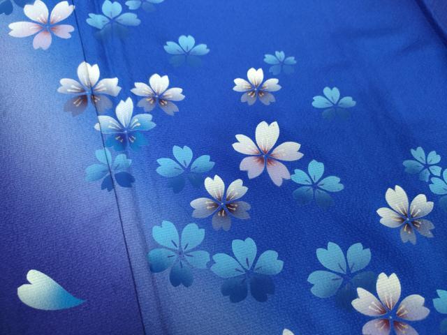 平和屋着物●豪華振袖　舞桜　暈し染め　金彩　正絹　逸品　DABF7240ps
