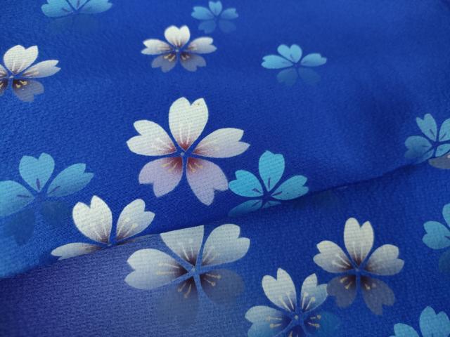 平和屋着物●豪華振袖　舞桜　暈し染め　金彩　正絹　逸品　DABF7240ps