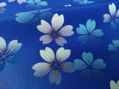 平和屋着物●豪華振袖　舞桜　暈し染め　金彩　正絹　逸品　DABF7240ps