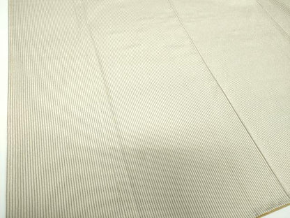 平和屋着物●本塩沢　縞　大丸織物謹製　証紙付き　正絹　逸品　未使用　DABF7254ps