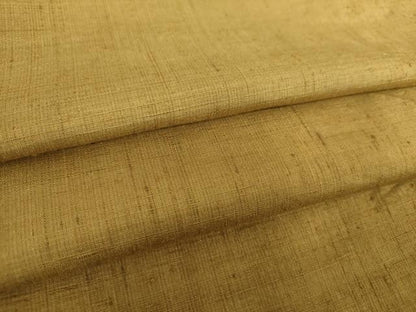平和屋着物●上質な紬　桑茶色　正絹　逸品　DABF7273ps