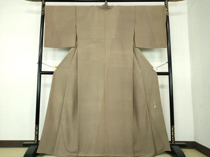 平和屋着物●伝統工芸士　田島輝久　訪問着　笹竹亀甲文　正絹　逸品　DABF7390ps