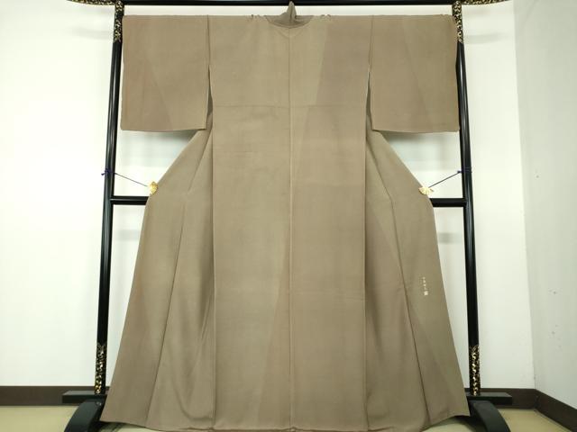 平和屋着物●伝統工芸士　田島輝久　訪問着　笹竹亀甲文　正絹　逸品　DABF7390ps