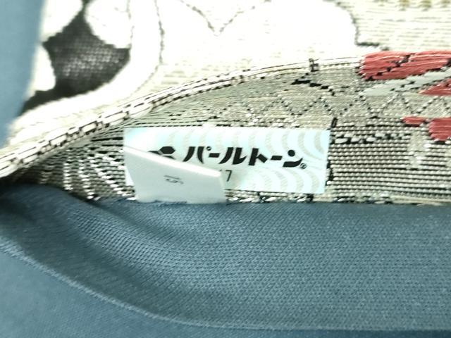 平和屋着物▼六通柄袋帯　唐織　雪輪舞桜　金銀糸　正絹　逸品　DABF7433ps