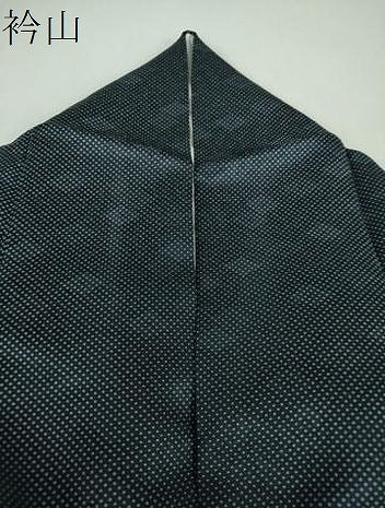 平和屋着物●上質な小紋　花菱唐草地紋　正絹　逸品　DABF7488ps