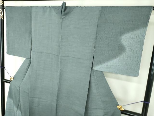 平和屋着物●訪問着　総杢目絞り　霞文　暈し染め　ロング丈　正絹　逸品　未使用　DABF7489ps