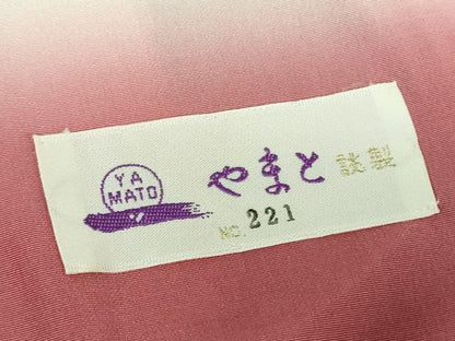 平和屋着物●重要無形文化財　人間国宝　中村勇二郎　江戸小紋　古代菊　やまと誂製　正絹　逸品　未使用　DABF7491ps