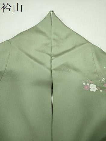 平和屋着物●訪問着　友禅　風景花文　暈し染め　正絹　逸品　DABF7493ps