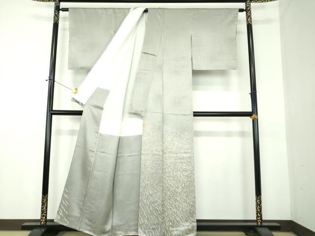 平和屋着物●豪華色留袖　駒刺繍　霞文　金彩　正絹　逸品　DABF7496ps