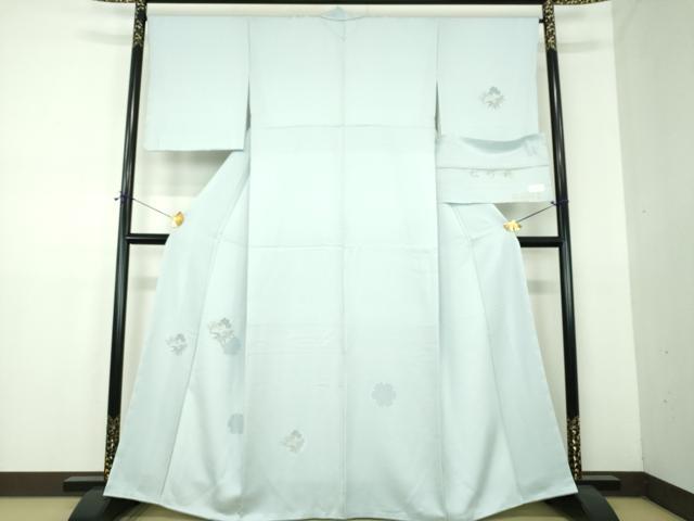 平和屋着物●訪問着　寿光織　松竹梅　金糸　反端付き　正絹　逸品　未使用　DABF7512ps