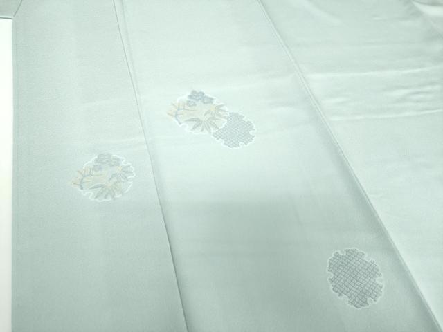 平和屋着物●訪問着　寿光織　松竹梅　金糸　反端付き　正絹　逸品　未使用　DABF7512ps