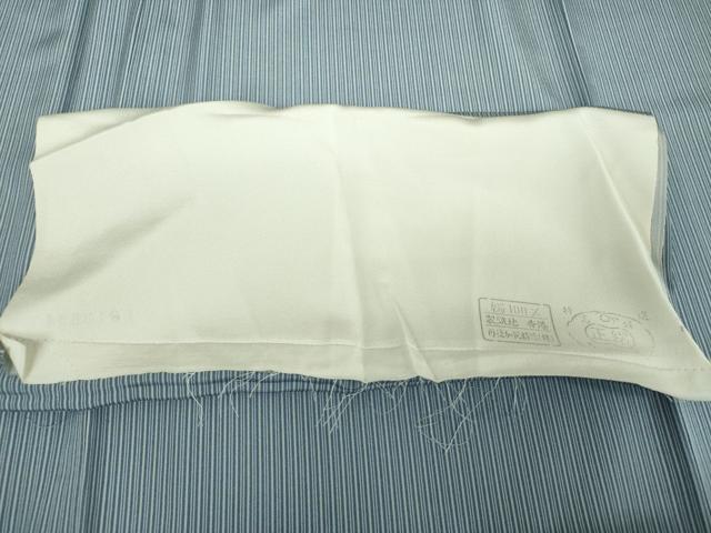 平和屋着物●江戸小紋　間道　反端付き　正絹　逸品　未使用　DABF7517ps