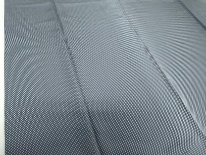 平和屋着物●上質な小紋　格子　正絹　逸品　未使用　DABF7526ps