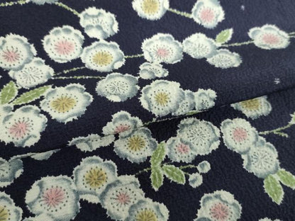 平和屋着物●上質な小紋　辻が花　正絹　逸品　未使用　DABF7527ps