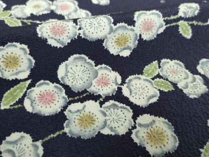 平和屋着物●上質な小紋　辻が花　正絹　逸品　未使用　DABF7527ps