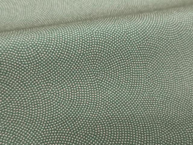平和屋着物●江戸小紋　作家物　草木染　鮫小紋柄　正絹　逸品　DABF7540ps