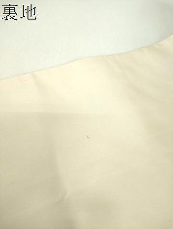 平和屋着物▼六通柄袋帯　切嵌　束ね熨斗花文　金糸　引箔　正絹　逸品　DABF7667ps