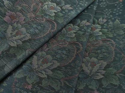 平和屋着物●本場大島紬　鼓花文　やまと誂製　正絹　逸品　未使用　DABF7711ps
