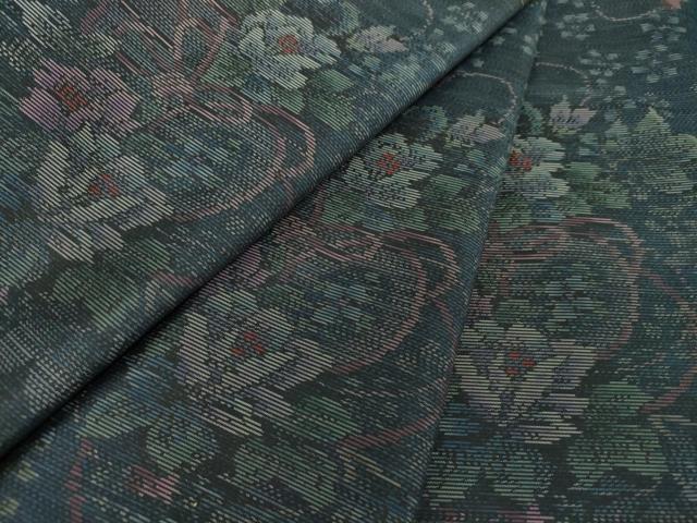 平和屋着物●本場大島紬　鼓花文　やまと誂製　正絹　逸品　未使用　DABF7711ps