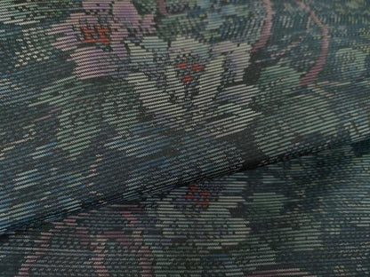 平和屋着物●本場大島紬　鼓花文　やまと誂製　正絹　逸品　未使用　DABF7711ps