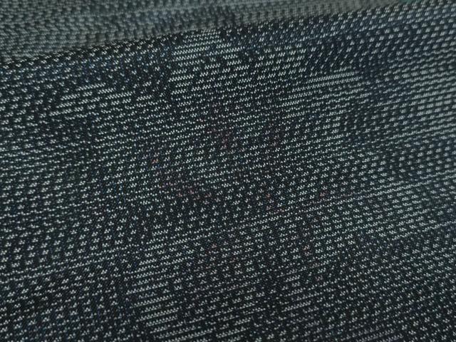 平和屋着物●本場大島紬　草花文　正絹　逸品　DABF7712ps