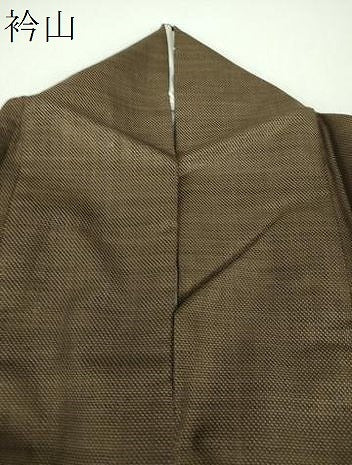 平和屋着物●本場大島紬　訪問着　9マルキ　横段文　正絹　逸品　DABF7716ps