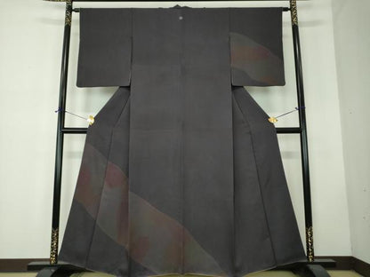 平和屋着物●訪問着　吉祥花文　正絹　逸品　DABF7730ps