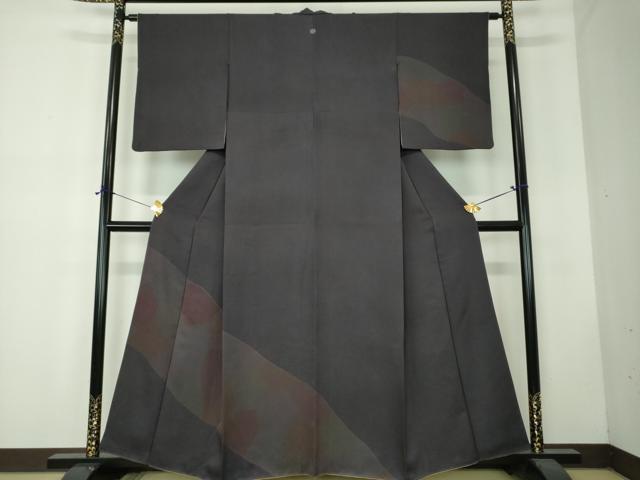 平和屋着物●訪問着　吉祥花文　正絹　逸品　DABF7730ps