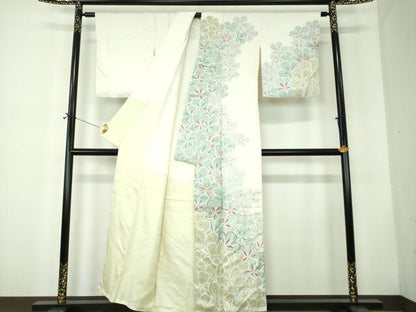 平和屋着物●訪問着　桜尽くし　金彩　正絹　逸品　DABF7756ps