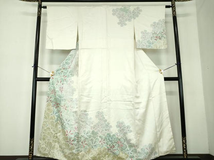 平和屋着物●訪問着　桜尽くし　金彩　正絹　逸品　DABF7756ps