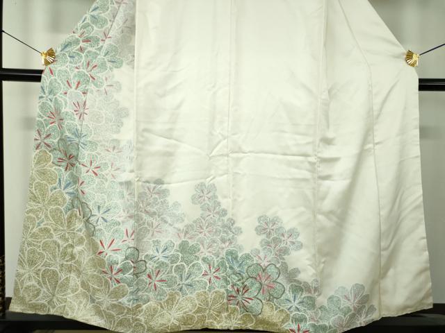 平和屋着物●訪問着　桜尽くし　金彩　正絹　逸品　DABF7756ps