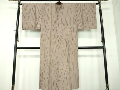平和屋着物●男性　長襦袢　袷　竜巻絞り　正絹　逸品　未使用　DABF7770ps