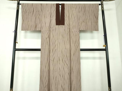 平和屋着物●男性　長襦袢　袷　竜巻絞り　正絹　逸品　未使用　DABF7770ps
